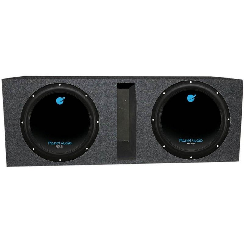 QPower 12" Downfire 2 Hole 2009-2016 F150 Super Crew Subwoofer Box Enclosure