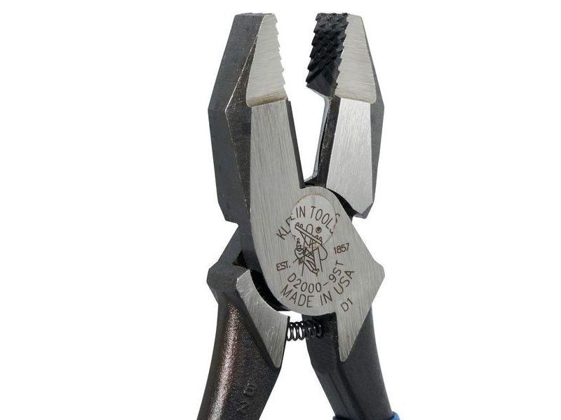 KLEIN TOOLS D2000-9ST Ironworker's Pliers, Heavy-Duty Cutting, 9-Inch