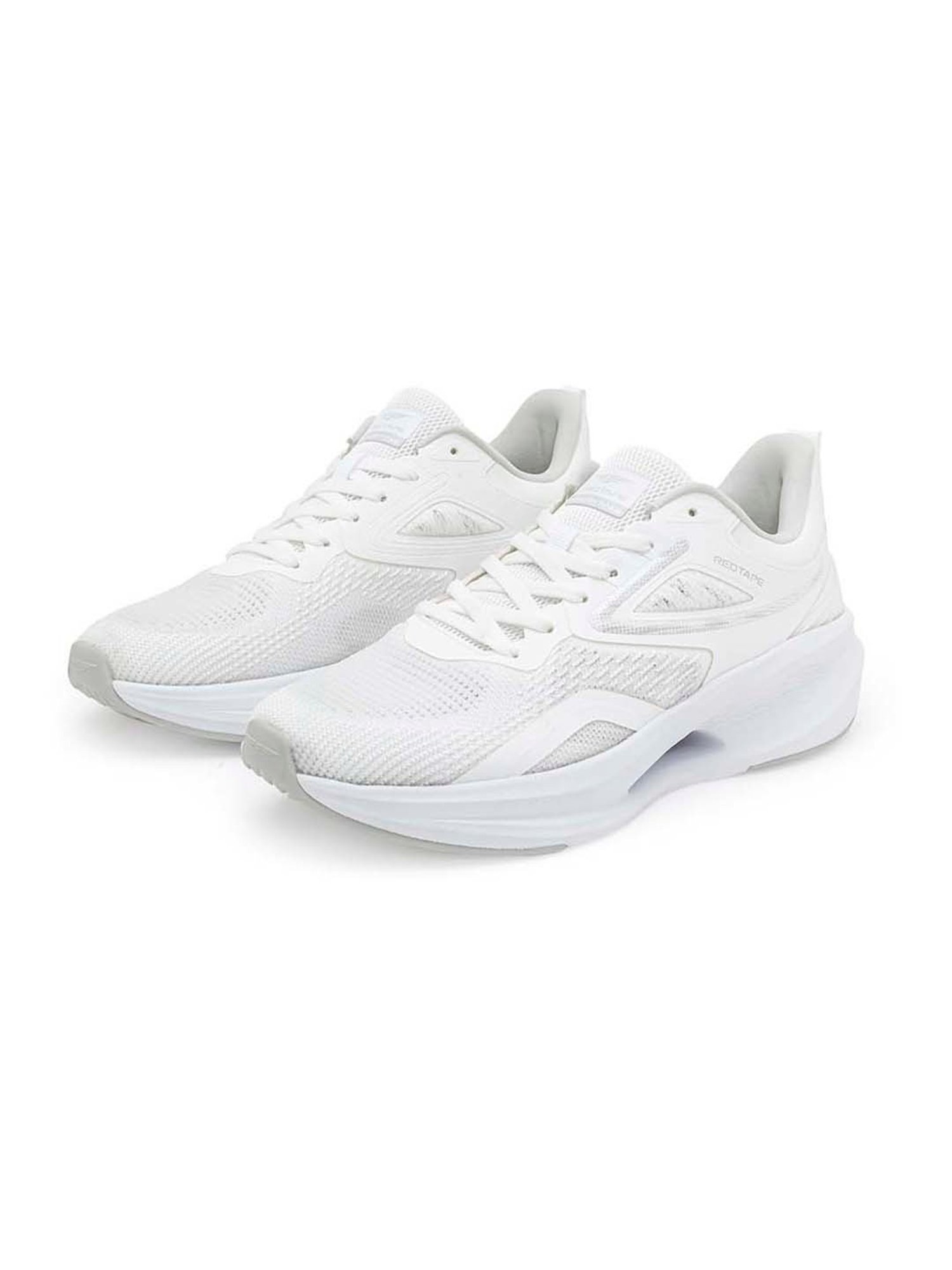 Red Tape Men's Flow plus Snow White Walking Shoes