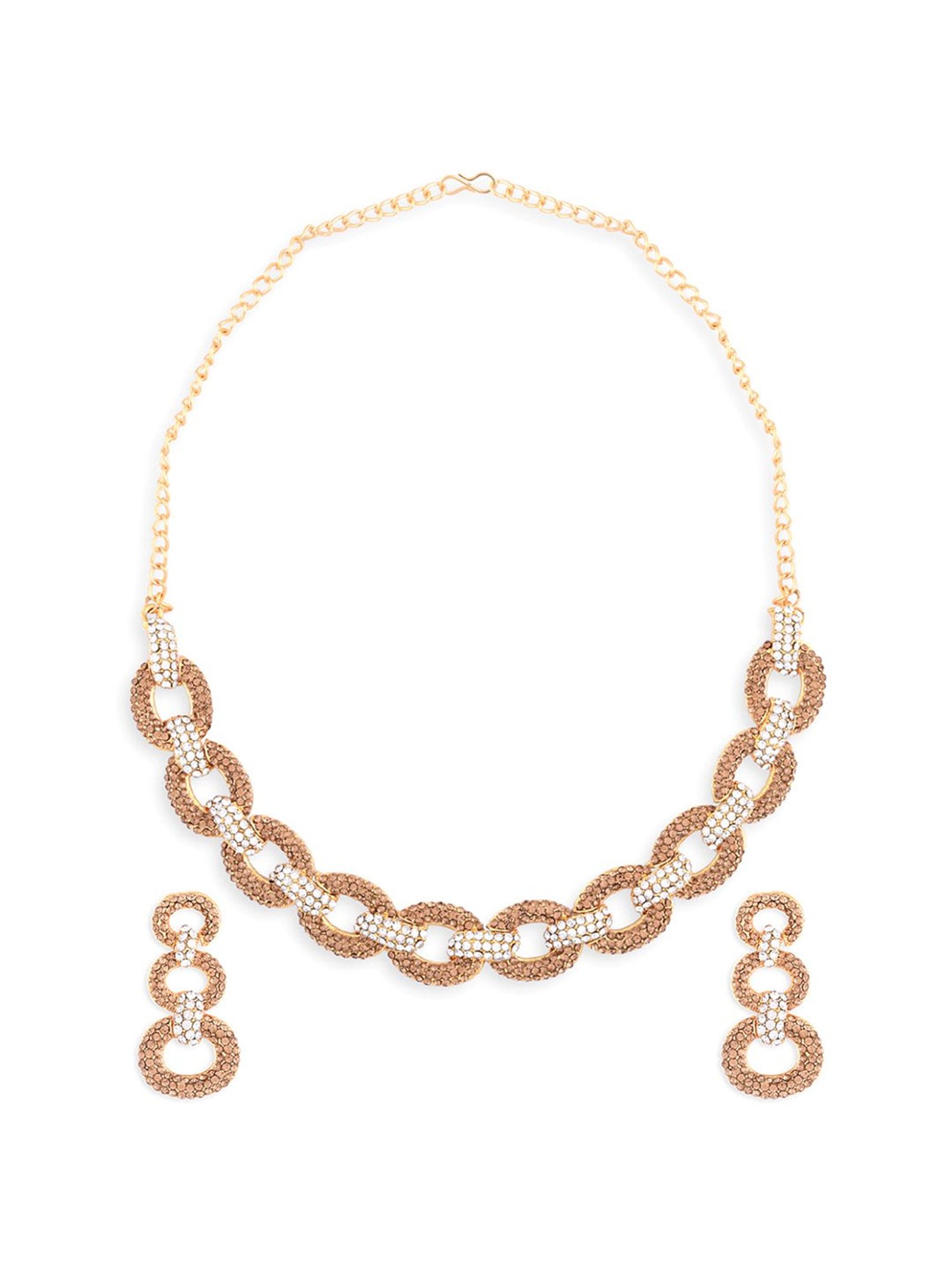 Fida Luxurious Golden Jewellery Set