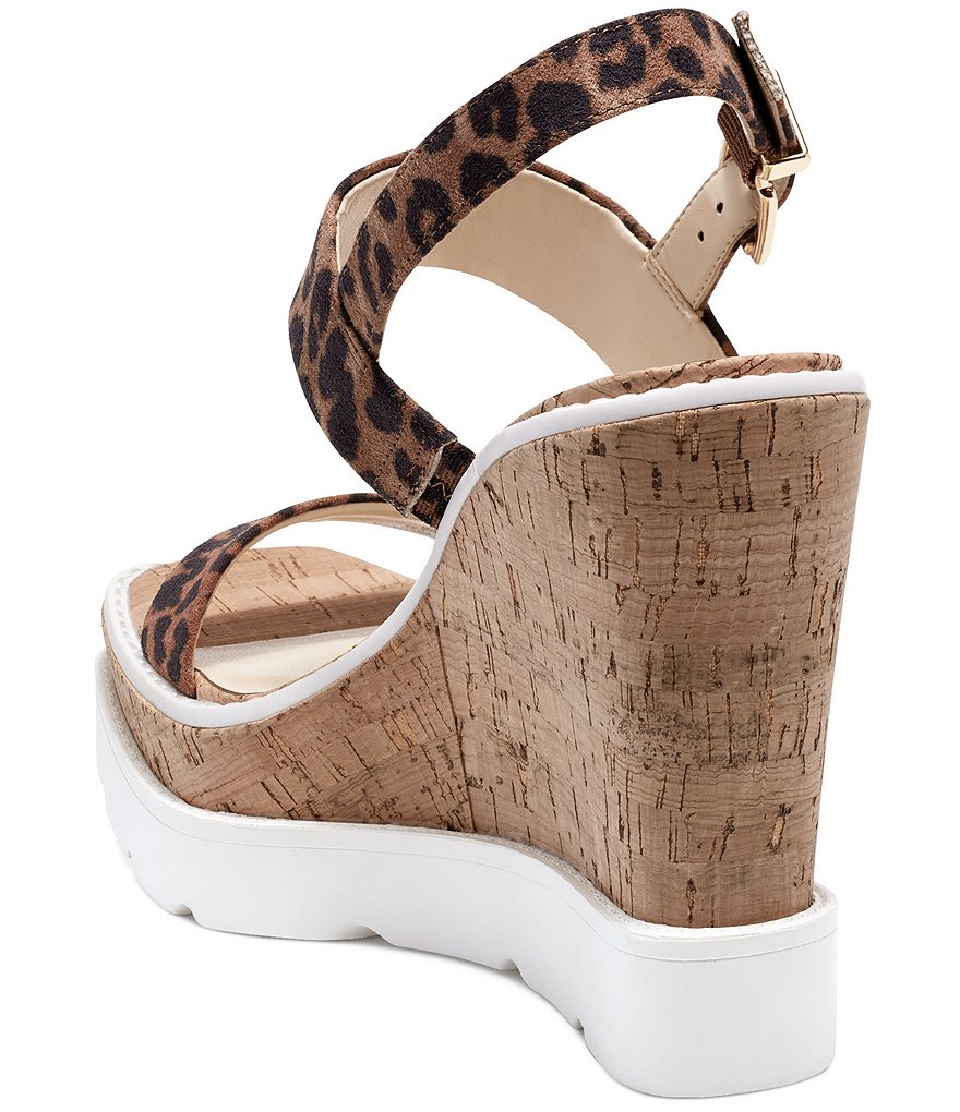 Donald Pliner Pelham Neoprene Mixed Leather Slip-On Wedge Sneakers