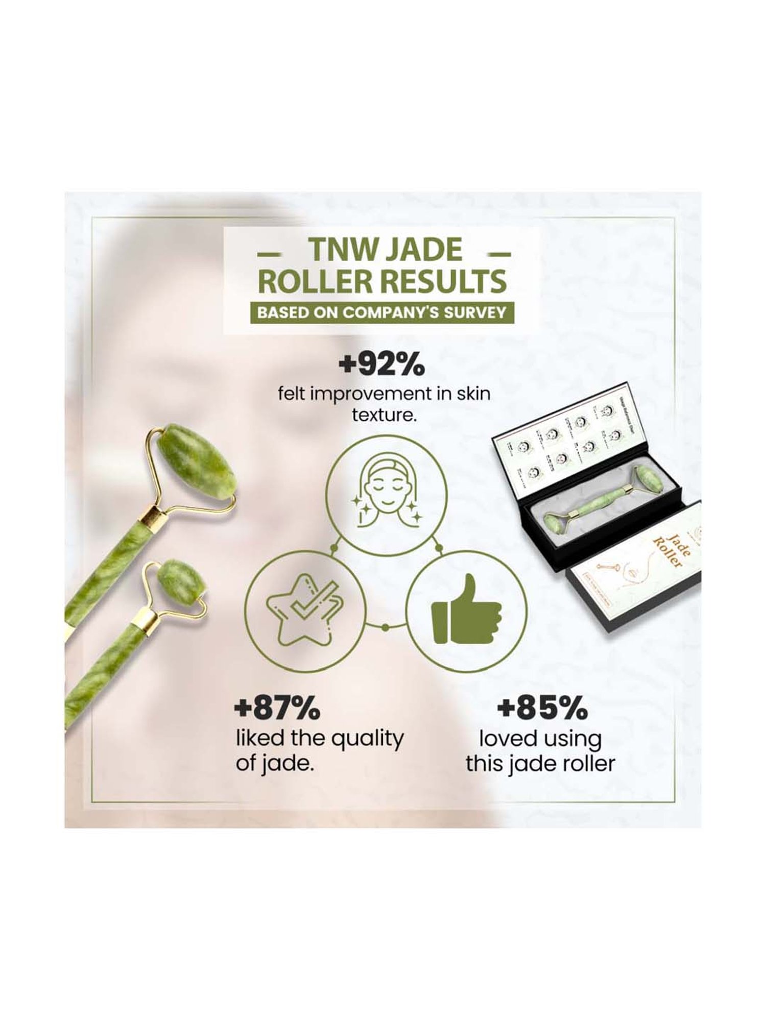 HofB- House of Beauty Quartz Roller - 1 Pc