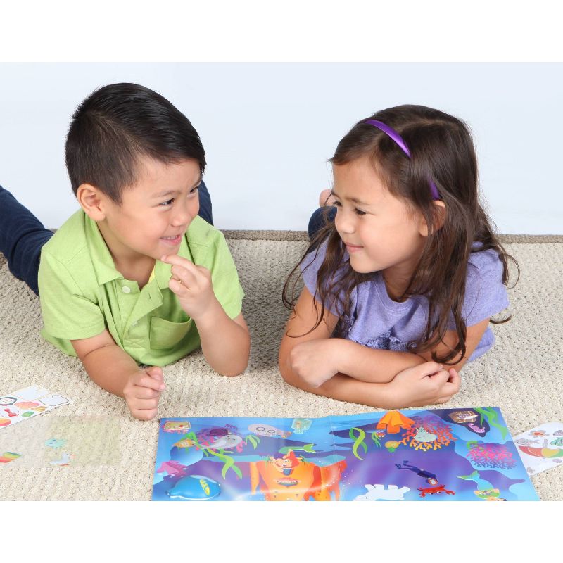 Creativity for Kids Sensory Sticker Playset - Magical Undersea