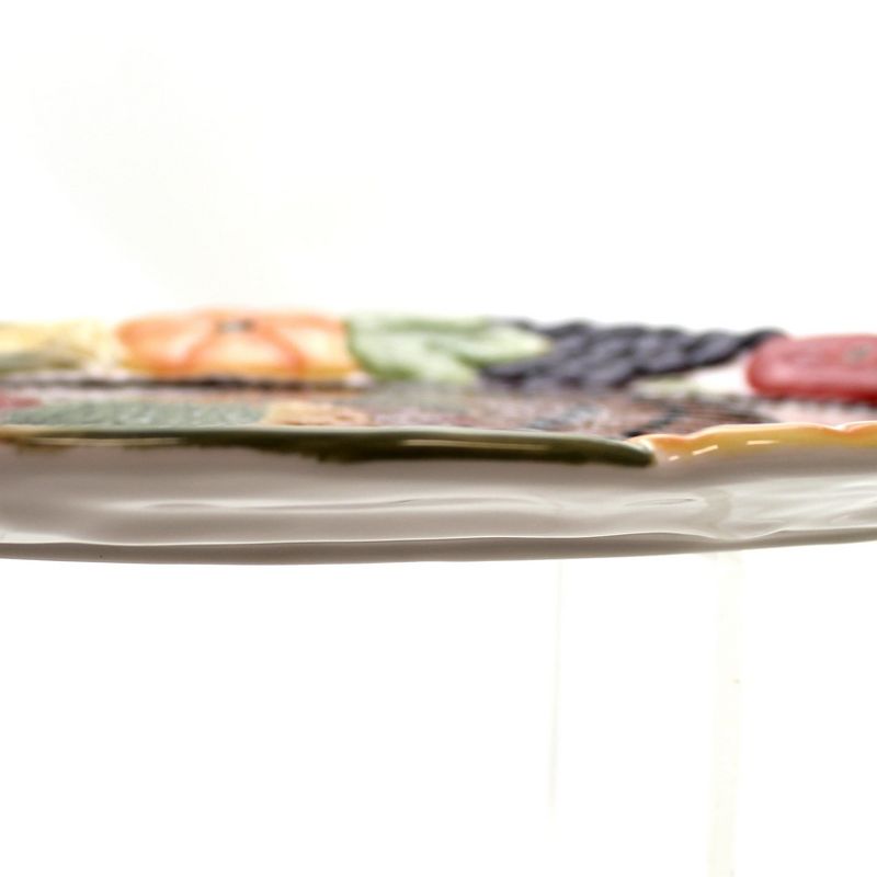 Tabletop 11.75" Turkey Platter Thanksgiving Dinner Cosmos Gifts Corp.  -  Serving Platters