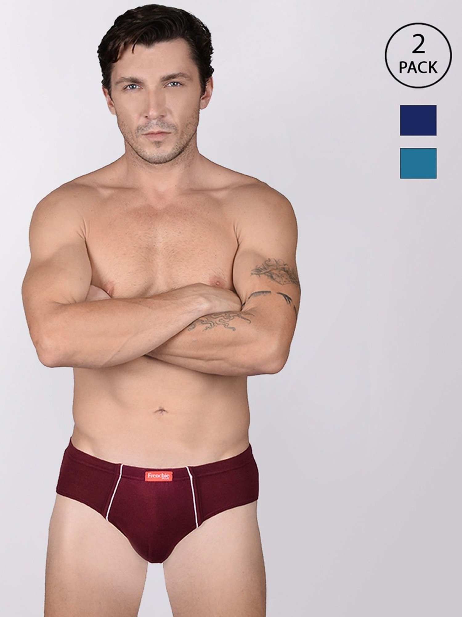 Levi's Grey Cotton Regular Fit Briefs