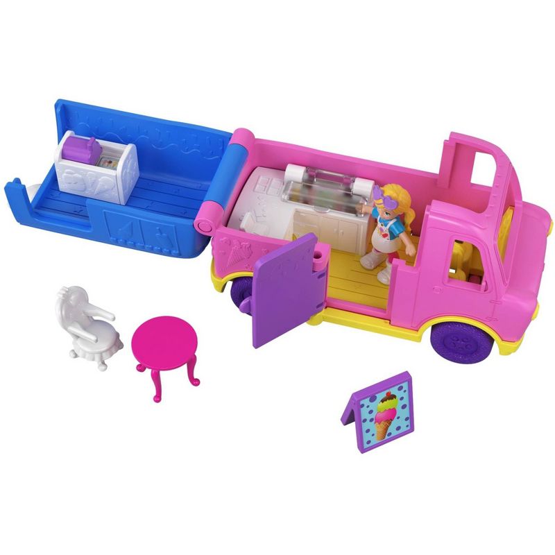 Polly Pocket Pollyville Ice Cream Truck