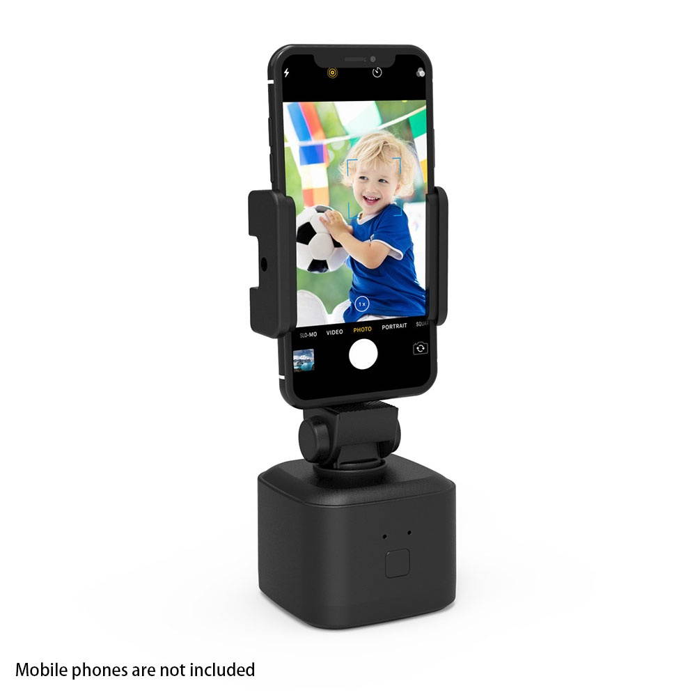 Smart Gimbal Stabilizer 360&deg; Rotation AI Composition Face Recognition For Smartphones Camera Mount Photography Square