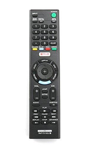 new rmt-tx102u replaced remote fit for sony tv kdl-32r500c kdl-40r510c kdl-40r530c kdl-40r550c kdl-48r510c kdl-48r530c kdl-48r5
