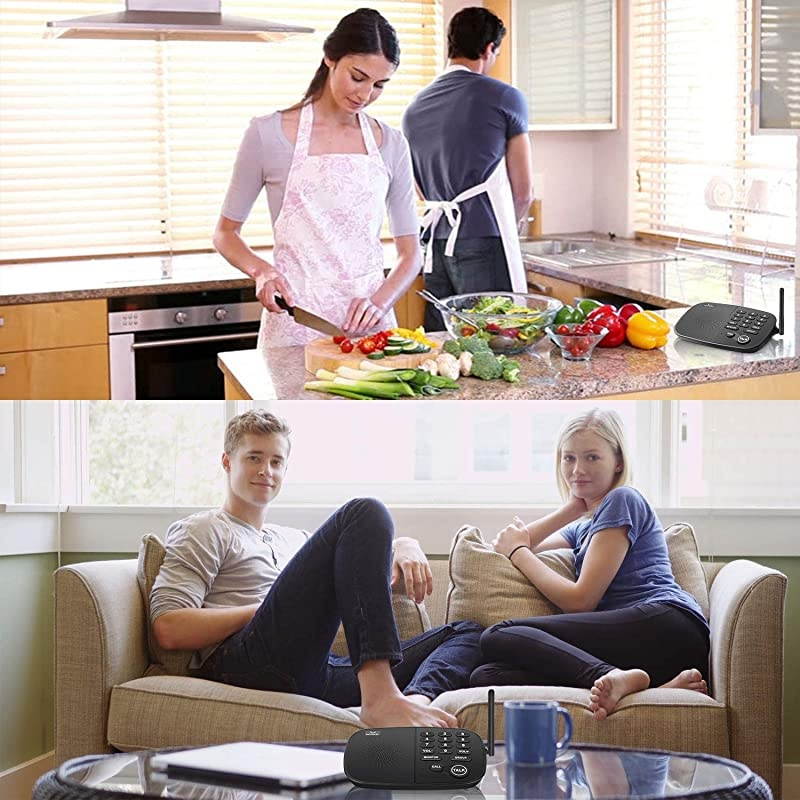 1/2 Mile Range 10-Channel Intercom System for Home or Office, Plug-and-Play Intercom, Easy to Use with Clear Sound, Without Yelling [2020 New Version]