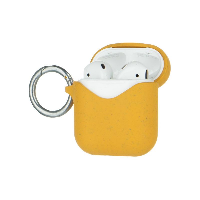 Pela Eco-Friendly Apple AirPods Gen 1&2 Case Compatible with Wireless Charging - Honey