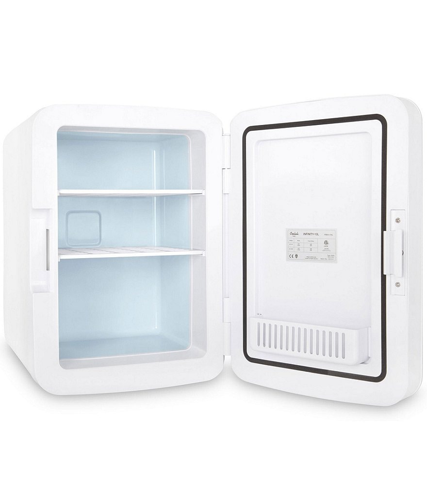 Cooluli Infinity White 10 Liter Mini Fridge