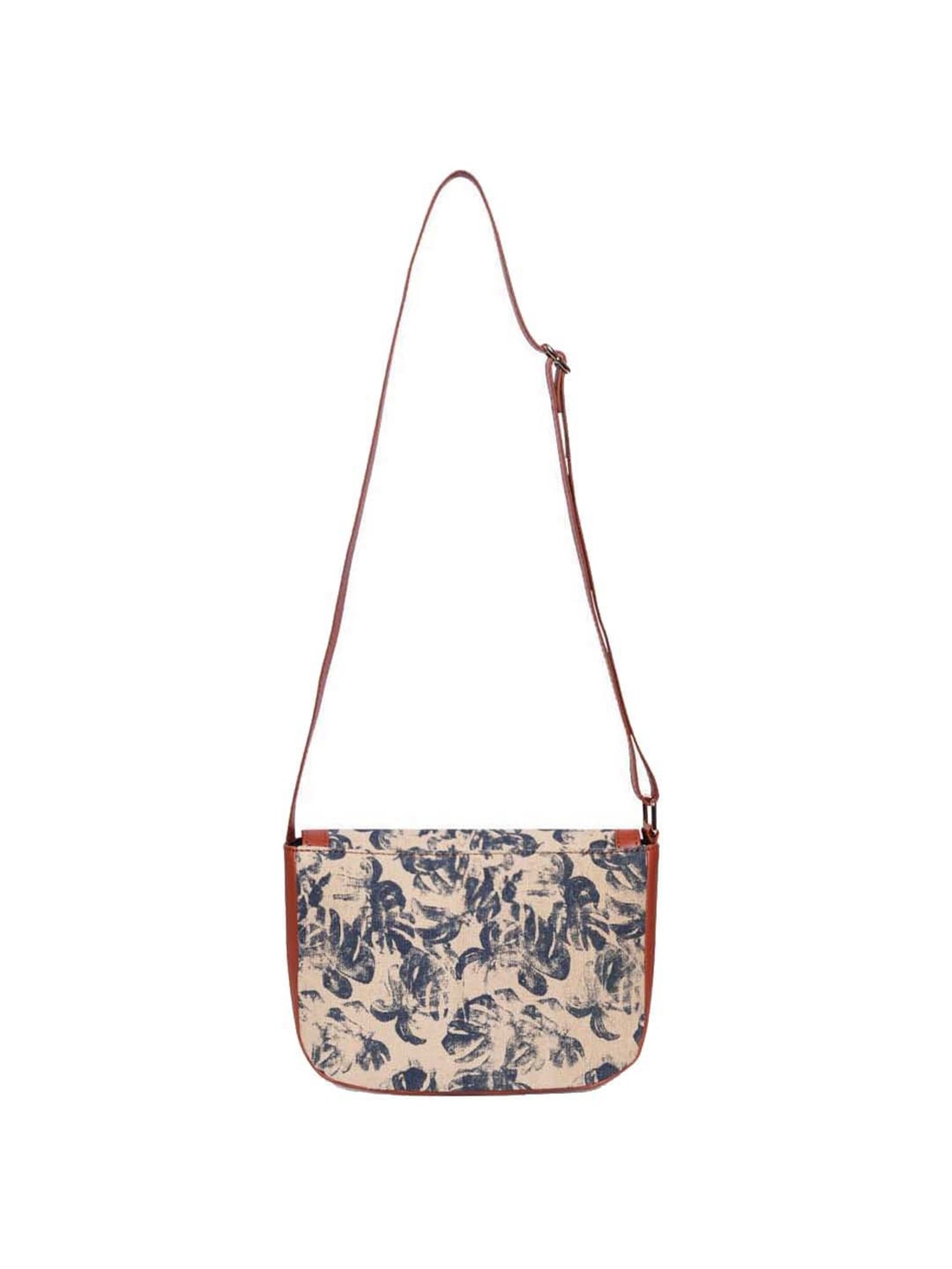 BELWABA Beige Printed Small Sling Handbag
