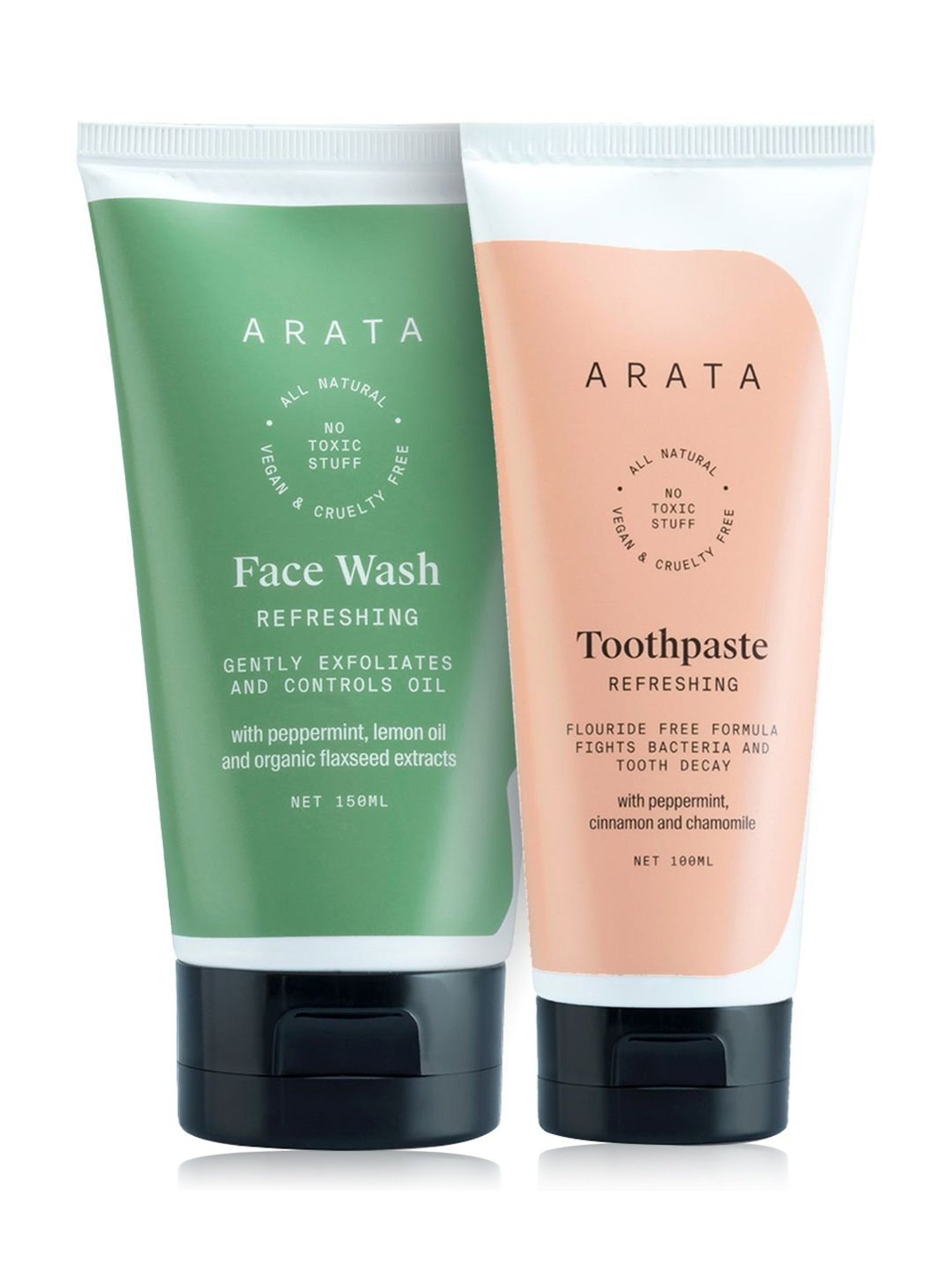 Arata Face Wash & Toothpaste Combo