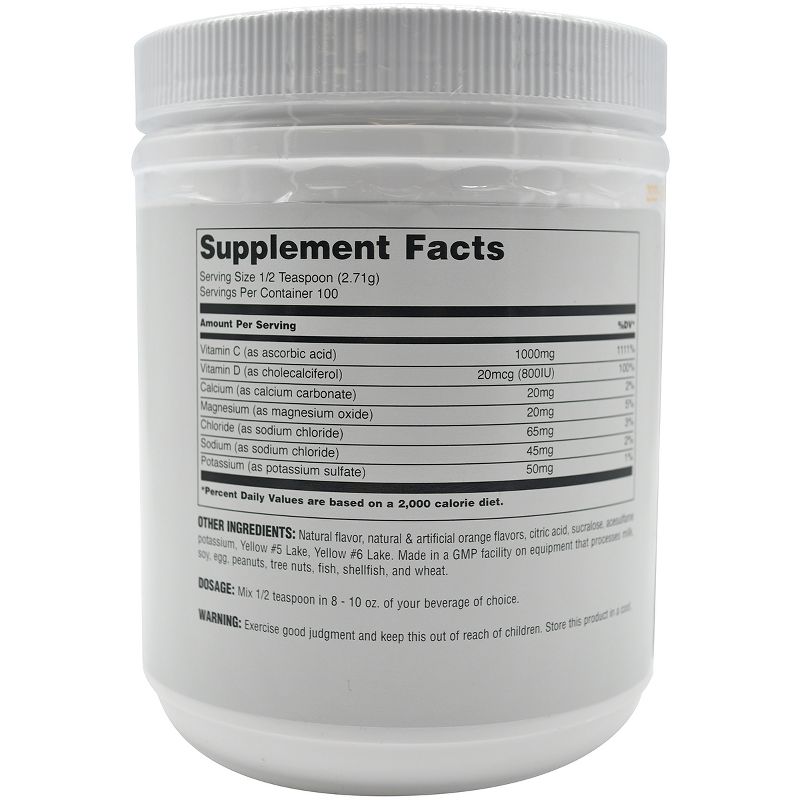 Universal Nutrition Immun-C Dietary Supplement - 271 Grams - Orange