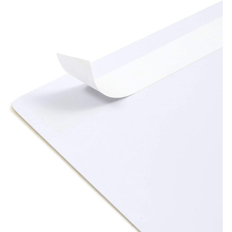 6-Pack Social Distance Safety Sign, Maintain 6 Feet Apart for Business Shop Office, Yellow, 7x7 inches