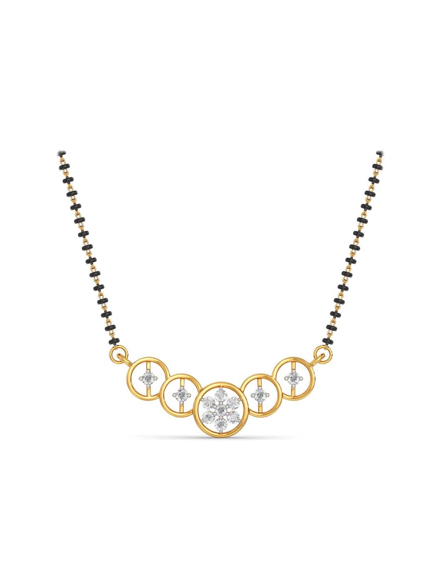 Joyalukkas 18k Gold & Diamond Mangalsutra