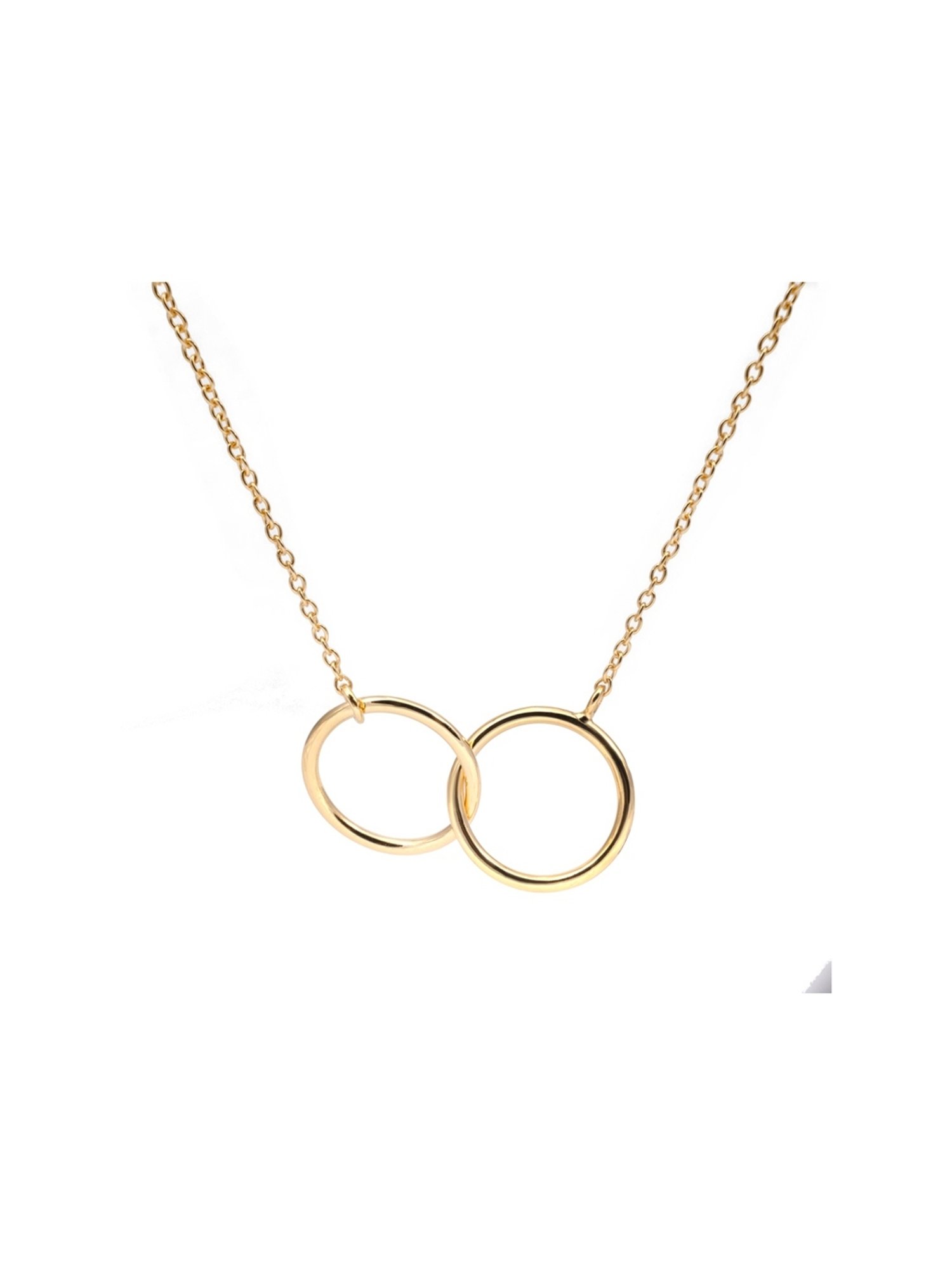 Palmonas Golden Entangled Chakra Vermeil Necklace for Women