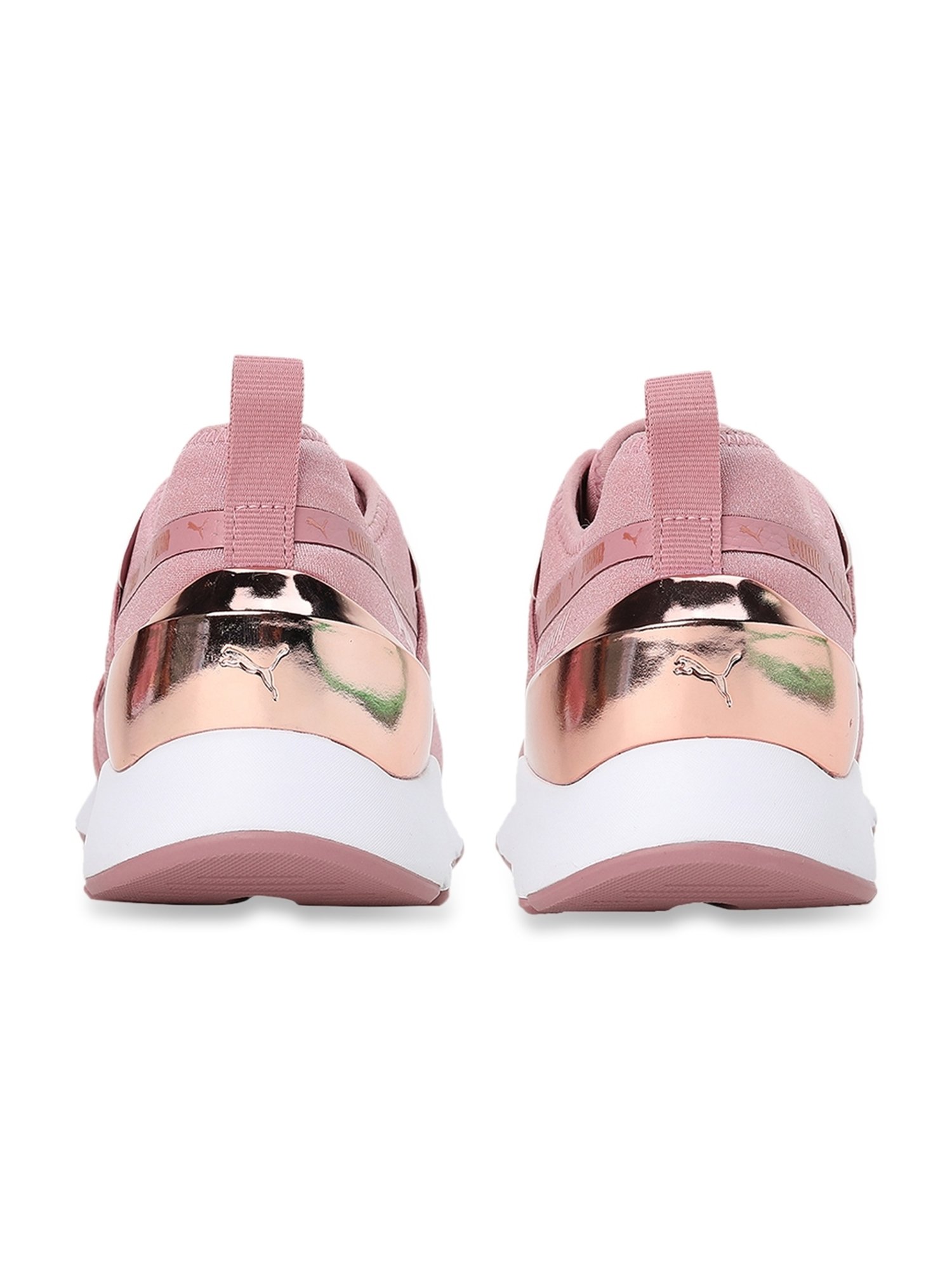 Puma Women's Muse X-2 Metallic V1 Pink Running Shoes