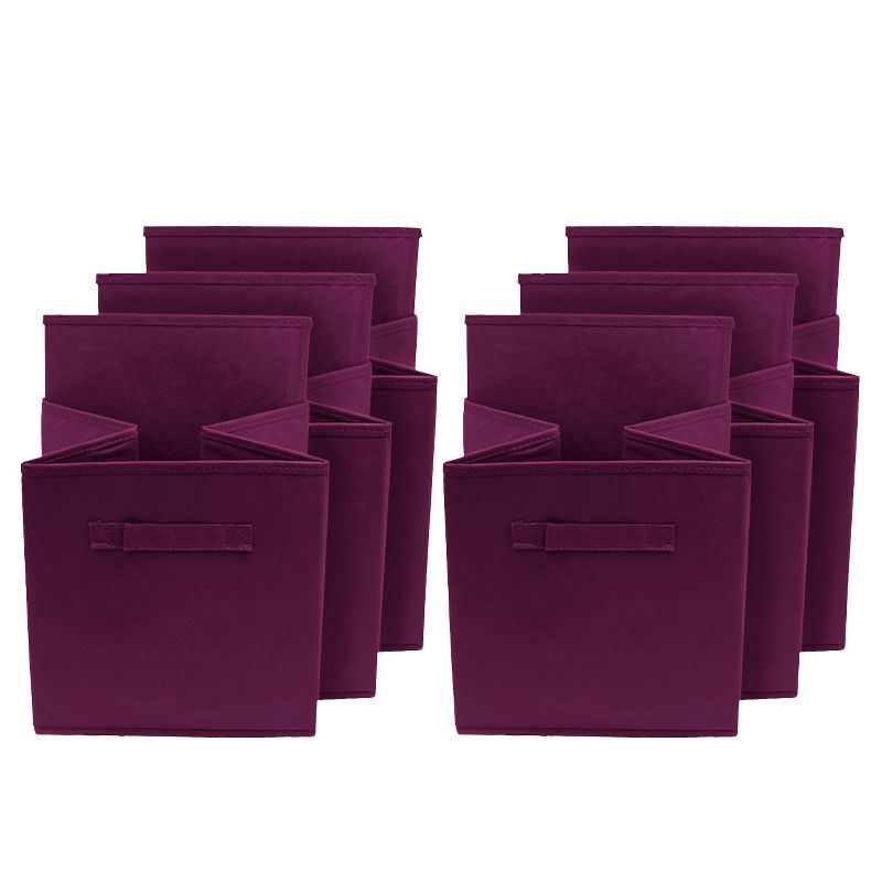 Sorbus Cube Storage Box Purple