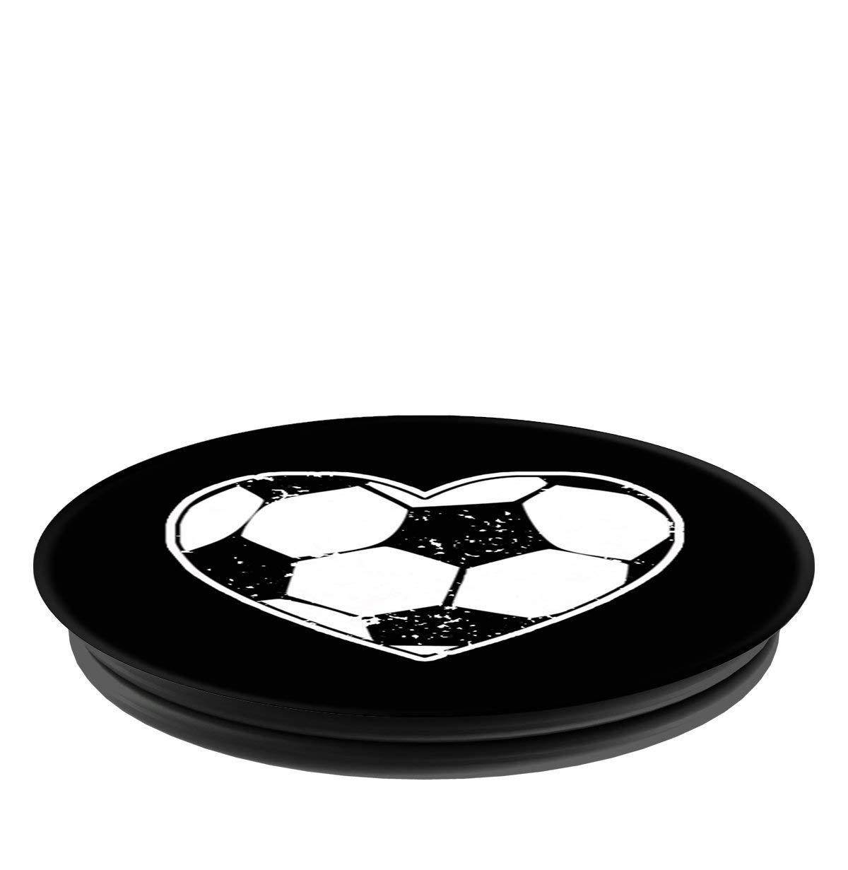 CocomoSoul-Mobile Soccer Heart   PopSockets Stand for Smartphones and Tablets