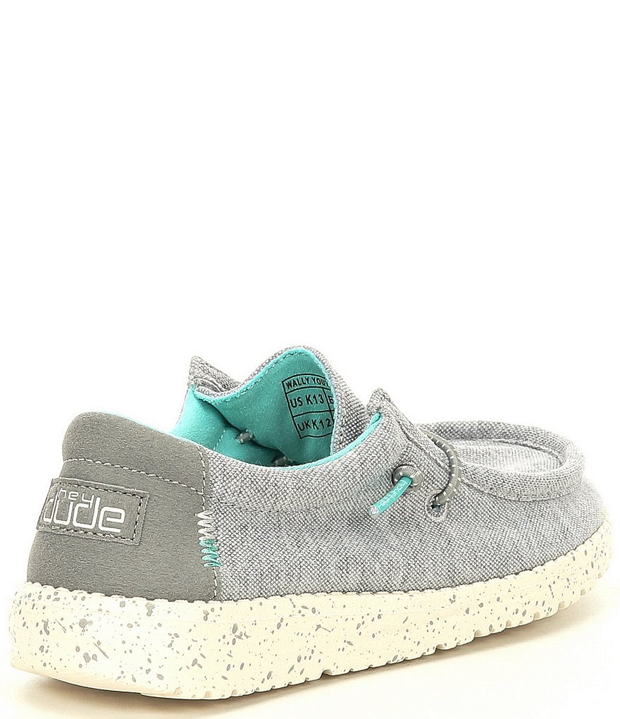 Hey Dude Boys' Wally Stretch Washable Slip-Ons (Youth)