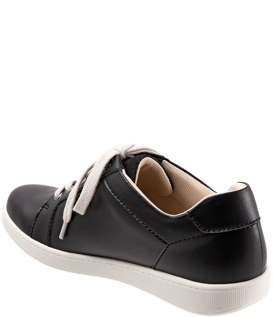 Trotters Adore Leather Lace-Up Sneakers
