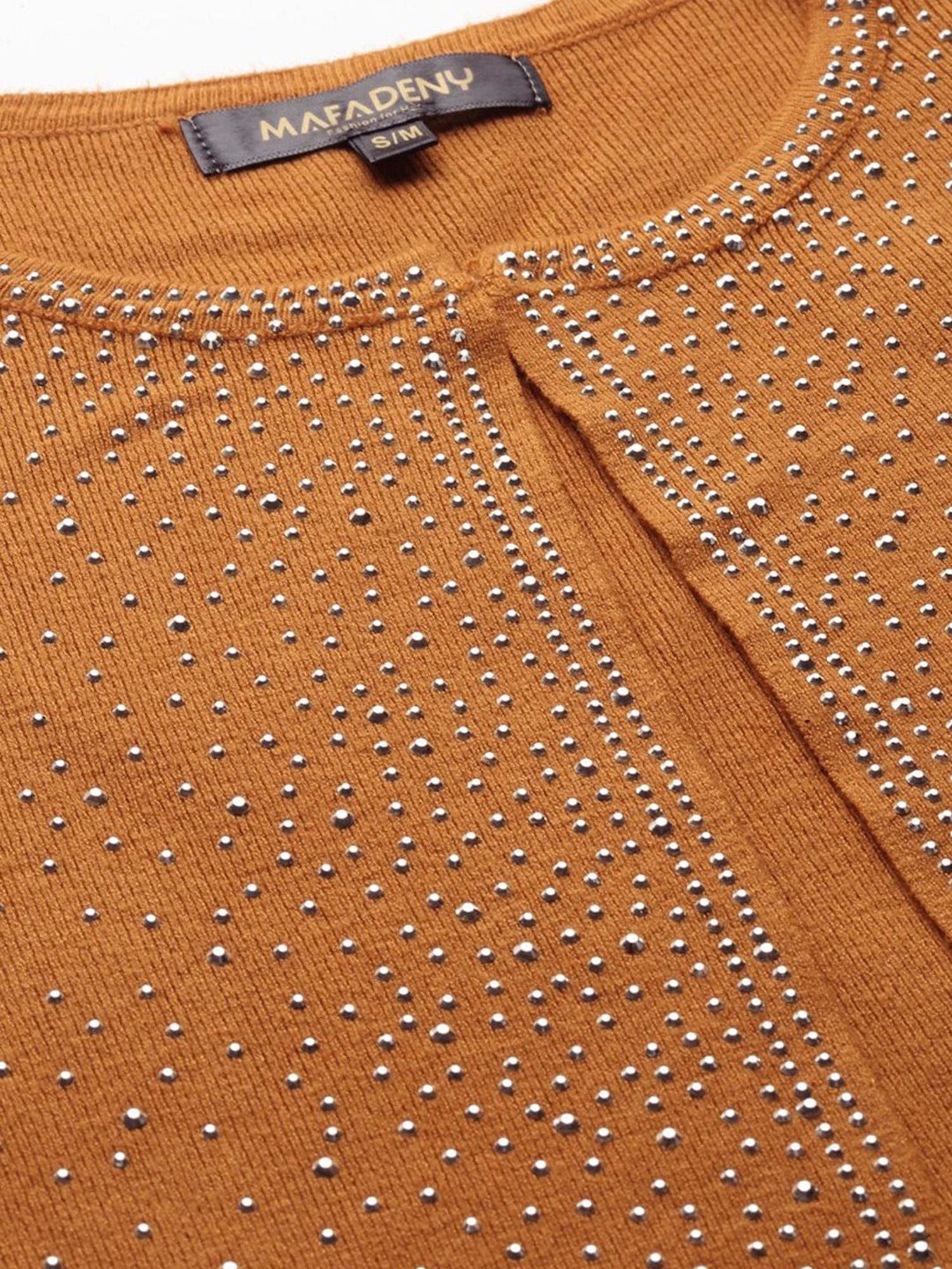 Mafadeny Mustrad Embellished Shrug