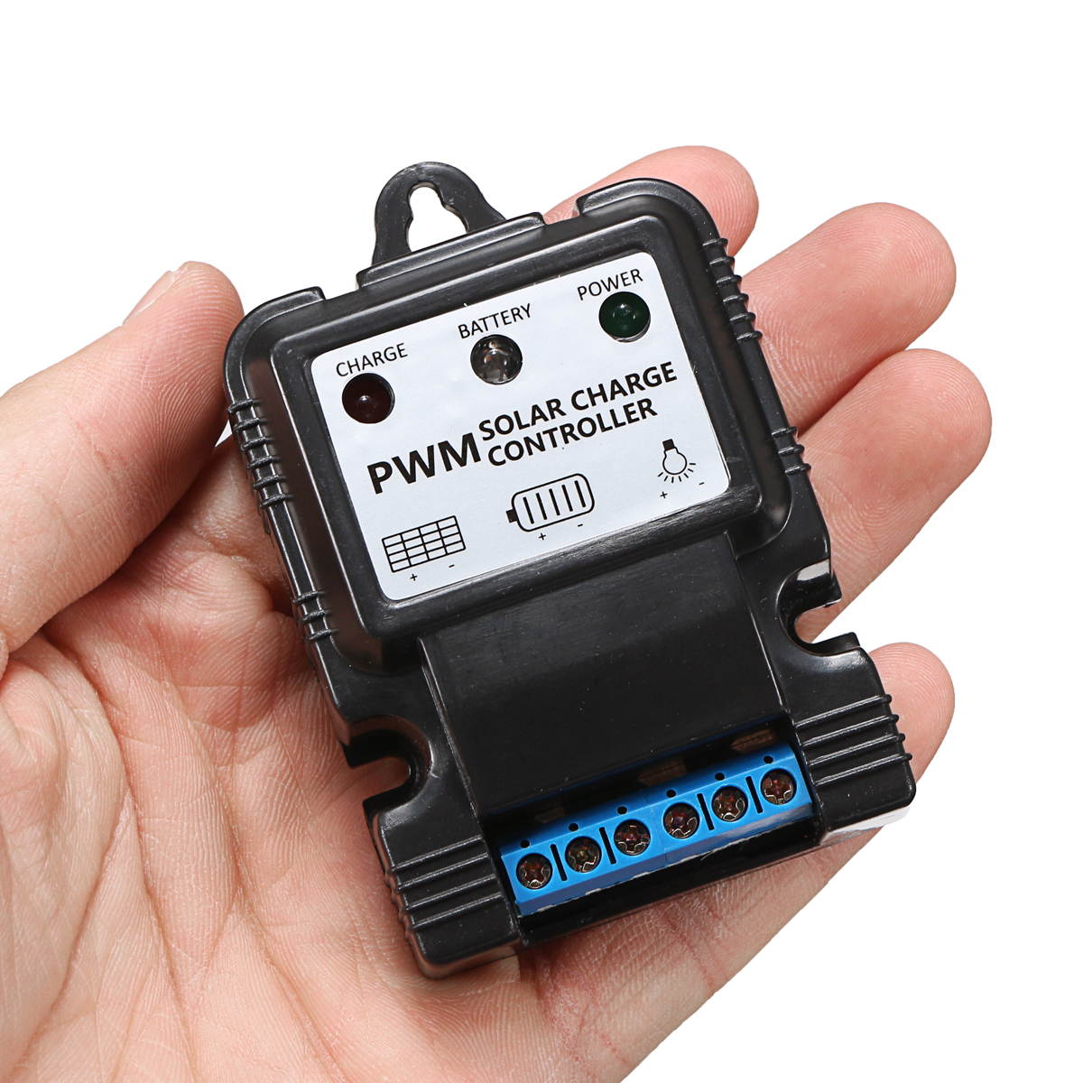 2PCS 6V/12V 5A/10A Solar Controller PWM Charge Regulator With Intelligent LED Indicator