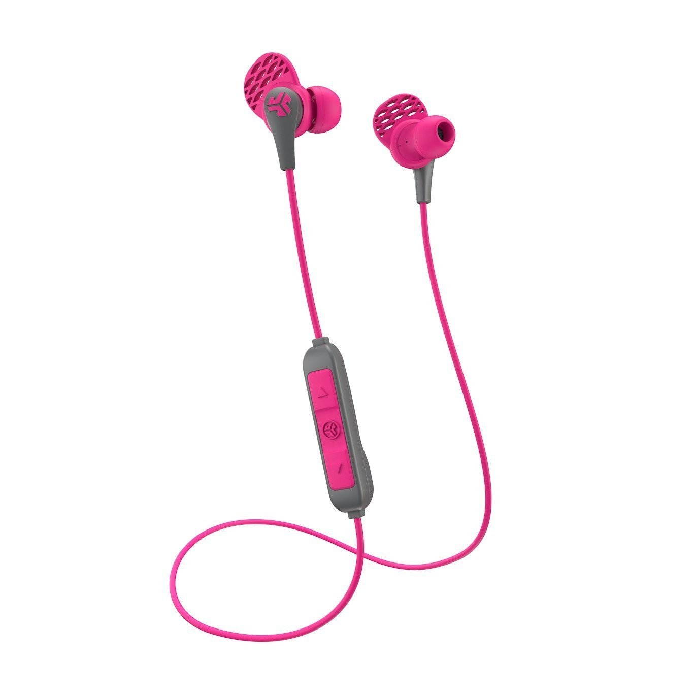 JLab Audio JBuds Pro Bluetooth Wireless Signature Earbuds - Pink Gray