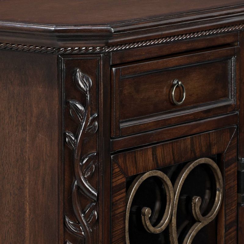 Kensington Hill Arriana 22 1/2" Wide Cherry Finish Accent Table