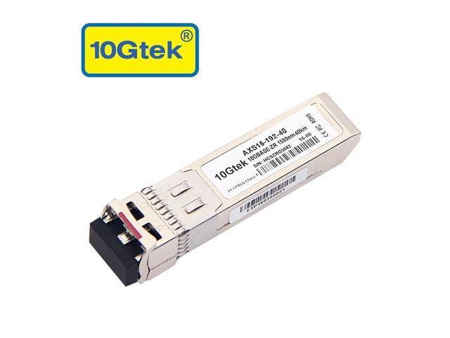 10 Gigabit SFP+ LC Single-Mode Transceiver, 10GBASE-ER Module for Juniper EX-SFP-10GE-ER/QFX-SFP-10GE-ER (1550nm, DDM, 40km)