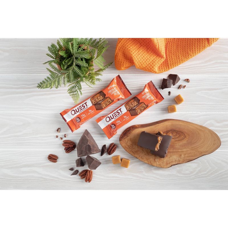 Quest Hero Protein Bar - Chocolate Caramel Pecan - 4ct