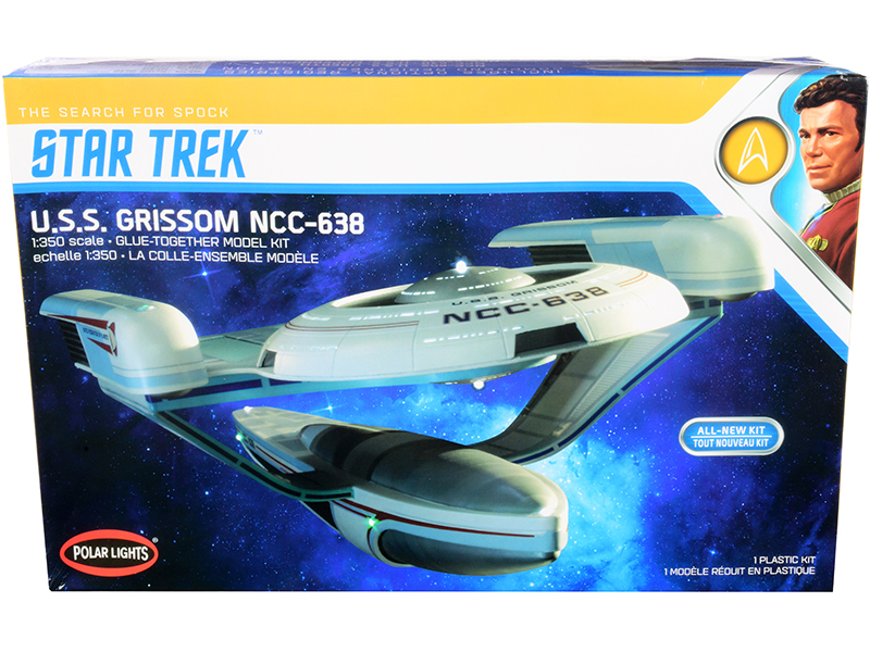 Skill 2 Model Kit U.S.S. Enterprise NCC-1701-C Space Ship "Star Trek: The Next Generation" (1987) TV Series 1/1400 Scale Model by AMT