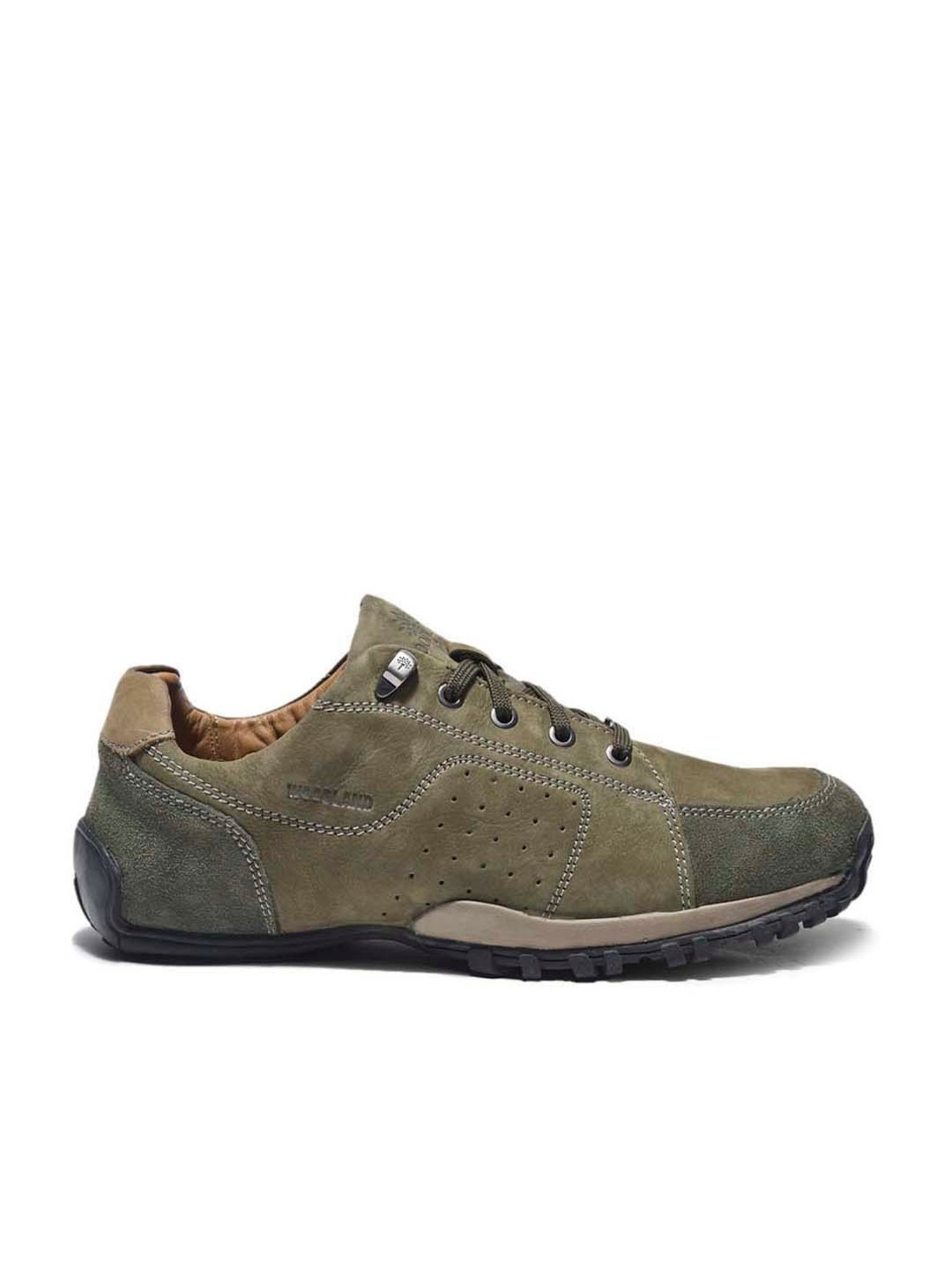Woodland Men's Olive Green Outdoor Shoes