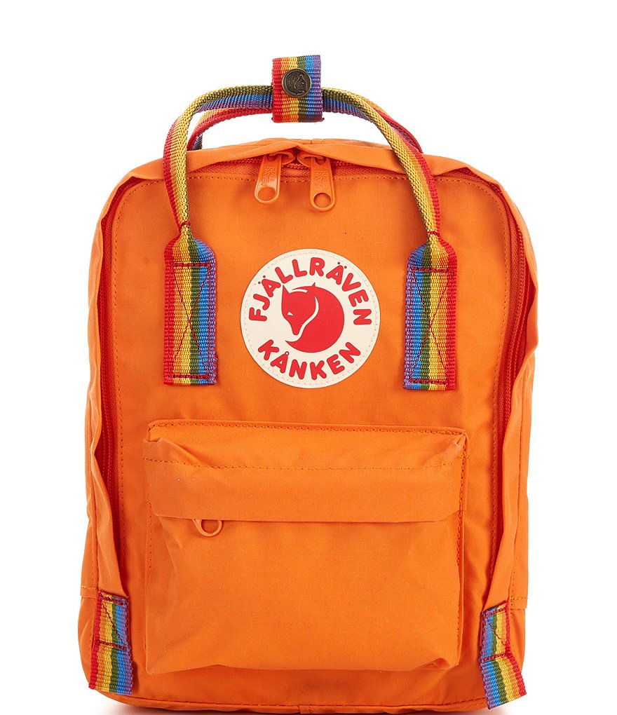 Fjallraven Mini Kanken Rainbow Handle Mini Backpack