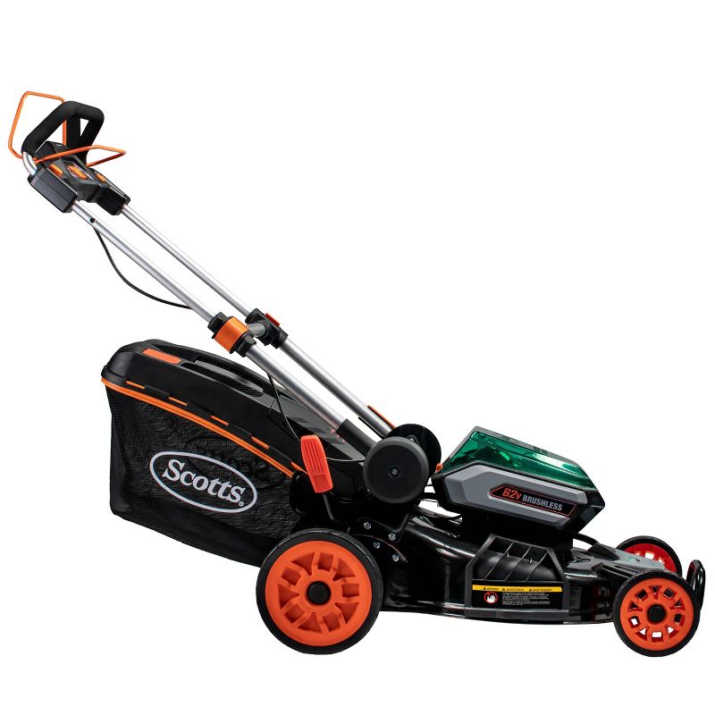 Scotts 21" 62V Cordless Lawn Mower with LED Lights
