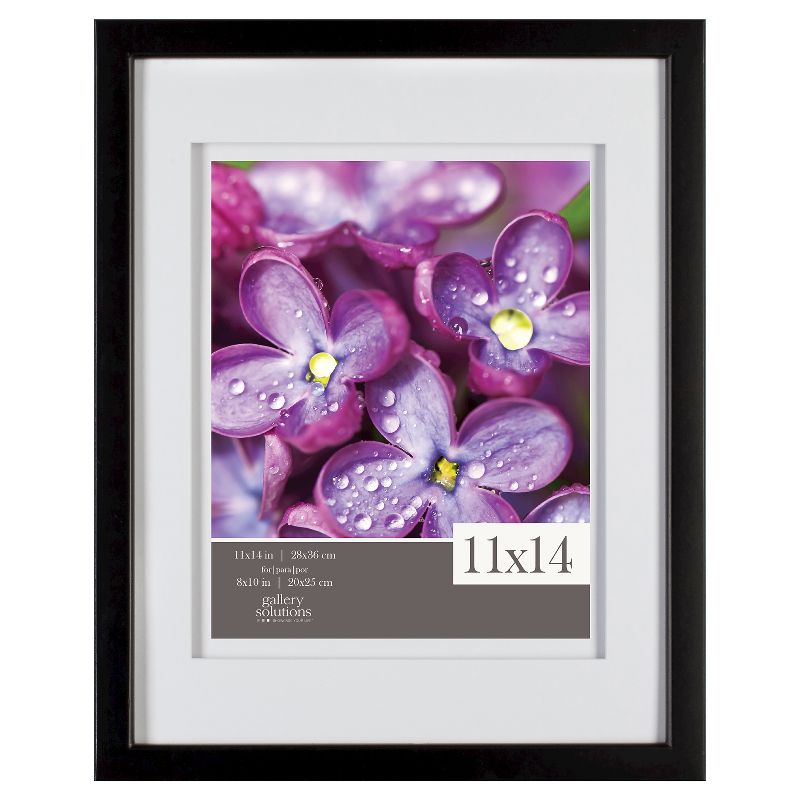 8" x 10" Frame Black - Gallery Solutions
