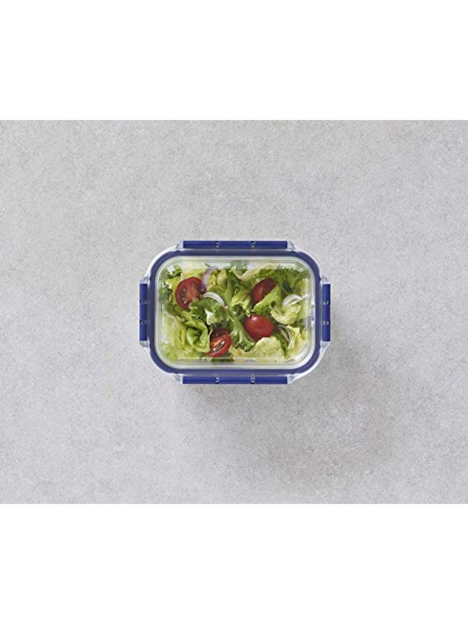 Lock & Lock Transparent Glass Airtight Containers With Lid