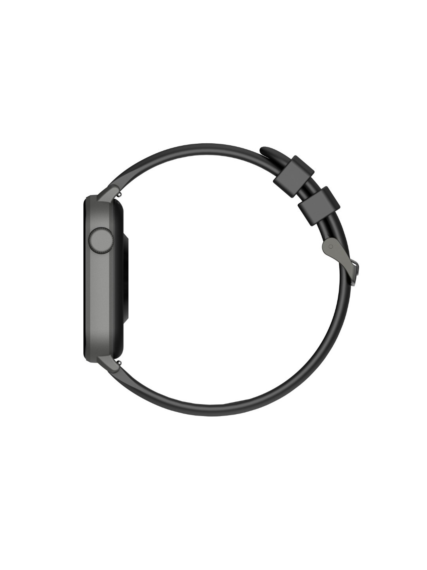 MINIX Spark BT Calling smartwatch with 1.69" HD Display, 330 mAh Battery, Extra Metal Strap, Black