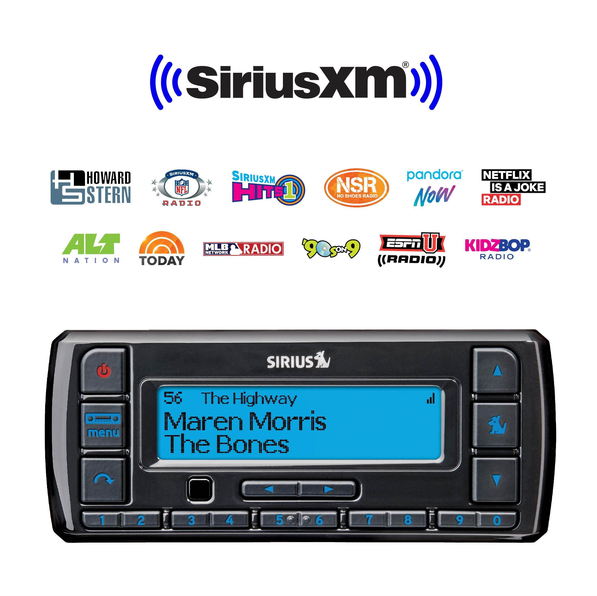 SiriusXM Stratus 7 Satellite Radio with Vehicle Kit | 3 MONTHS ALL ACCESS FREE WITH SUBSCRIPTION