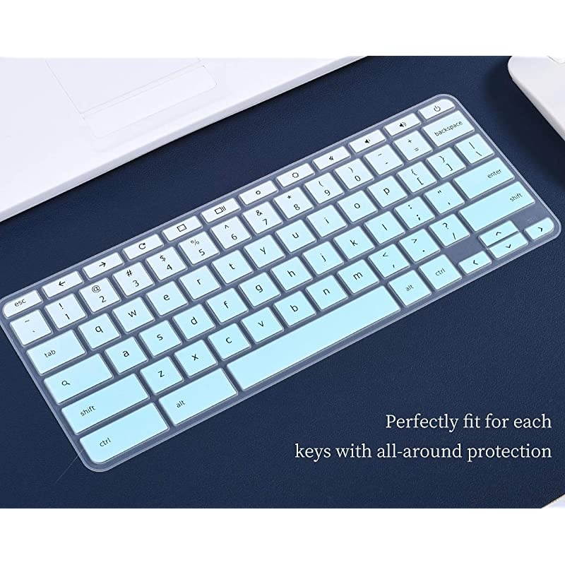 Cover Skin for Acer Chromebook Spin 11 CP311 C738T CB3-131 CB3-132 / Chromebook 11 CB3-131 CB3-132 / Chromebook R 11 / 13.3" Chromebook R 13 CB5-312T /Chromebook 15 CB3-532,Gradual Mint Green