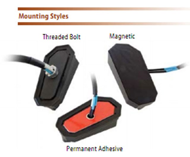 Airgain AntennaPlus AP-Double Cell/LTE & GPS Antenna - Thread Mount - Black - AP-CCG-Q-BL