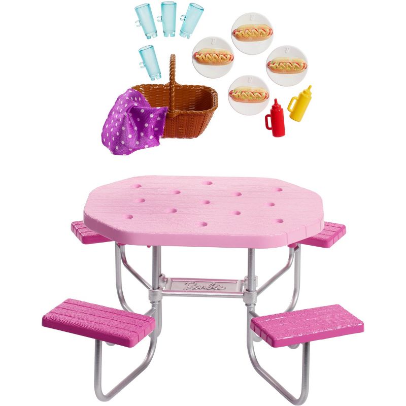 Barbie Picnic Table Accessory