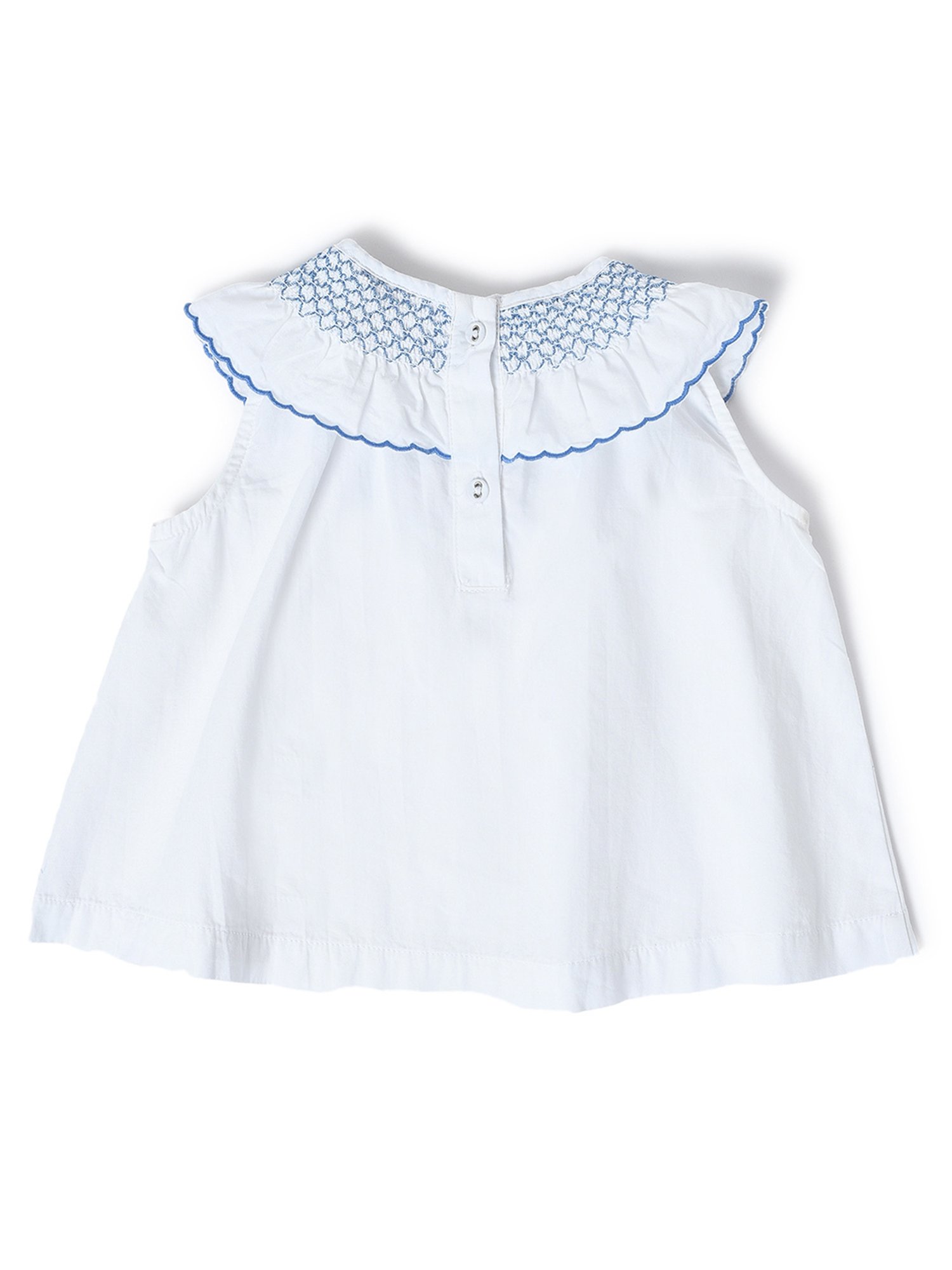 MiArcus Kids White Solid Top