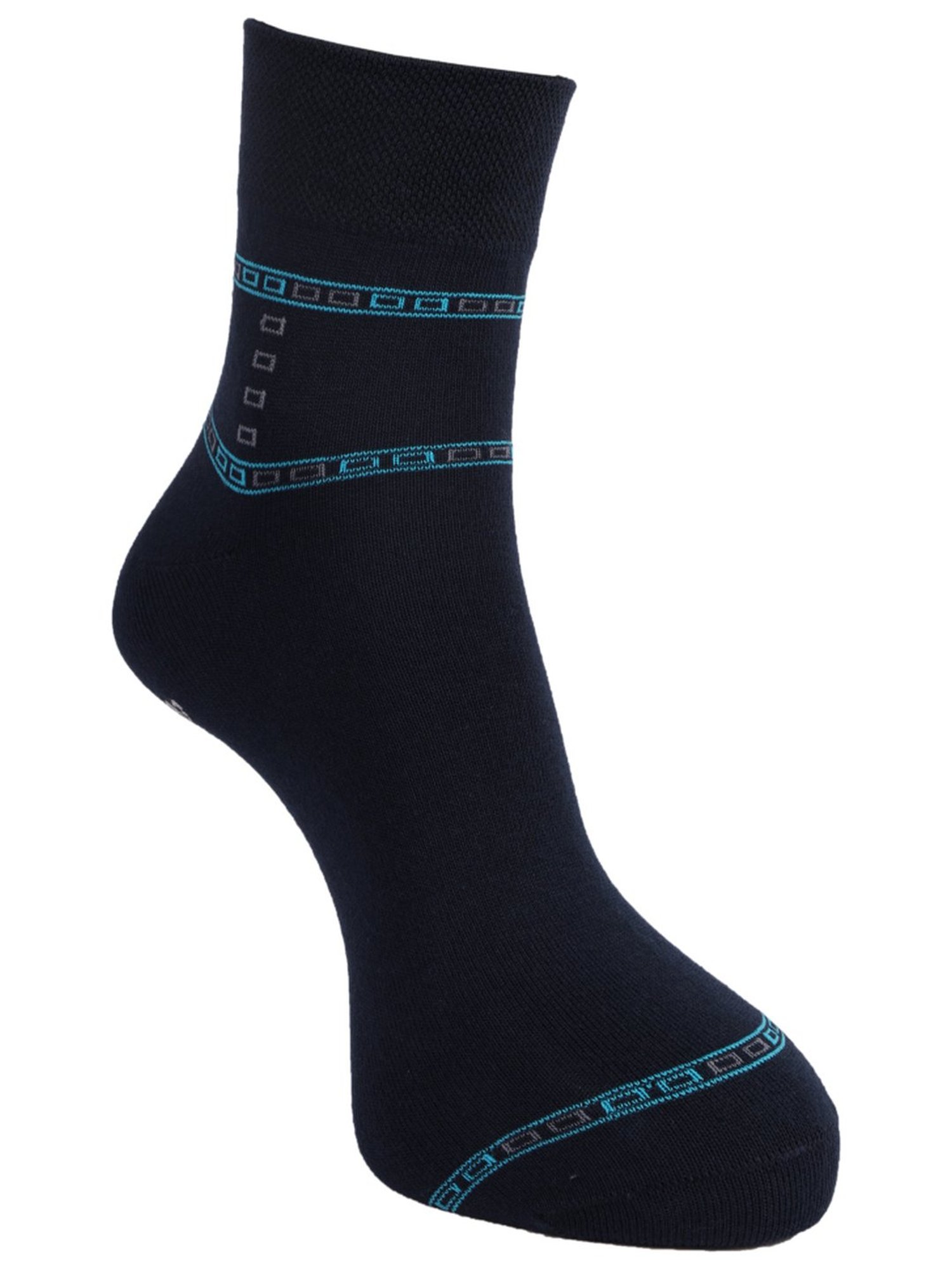 Jockey 7036 Light Grey Compact Terry Cotton Ankle Length Socks with Stay Fresh Treatment