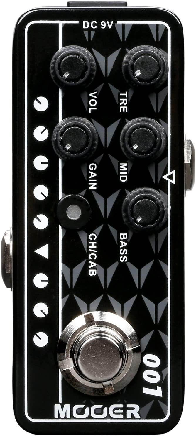 Mooer Gas Station Micro Preamp Black