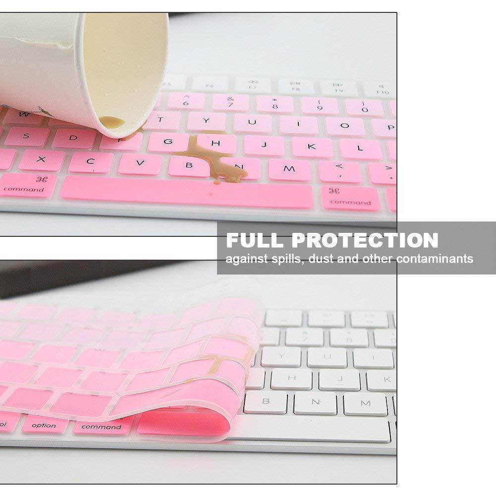 All-inside Ombre Pink Cover for Apple Magic Keyboard (MLA22LL/A) with US Layout