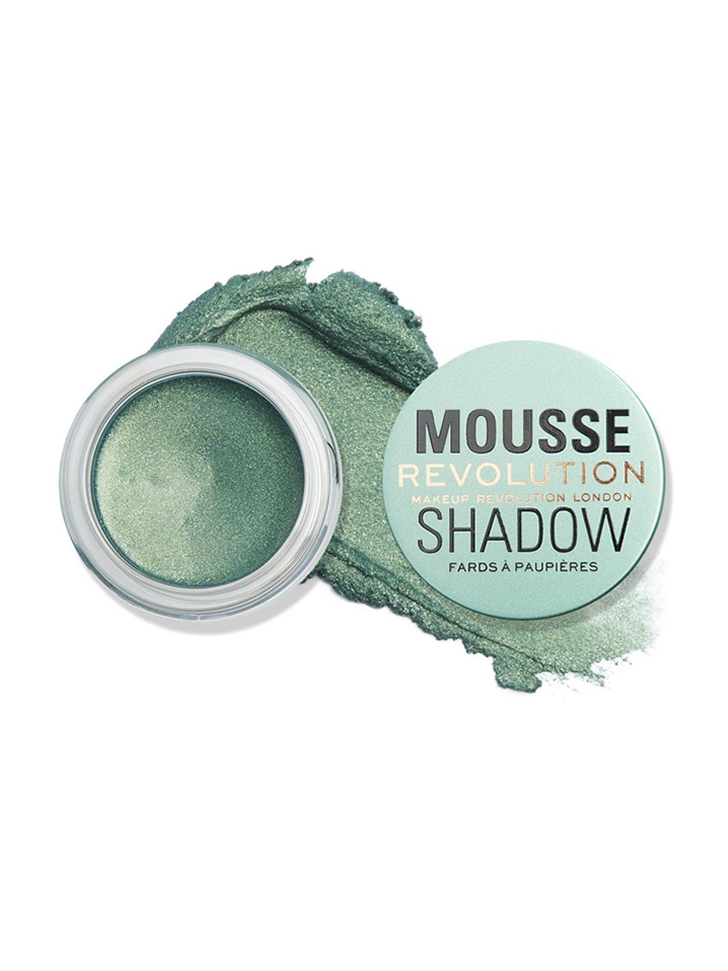 Makeup Revolution Mousse Shadow Emerald Green - 4 gm