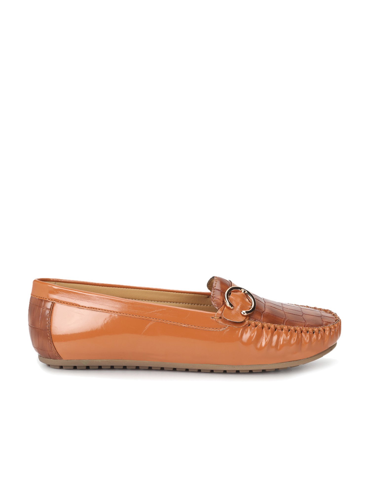 Yoho Women's Tan Casual Loafers