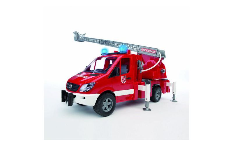Bruder MB Sprinter Fire Engine with Water Pump, Light/Sound Module